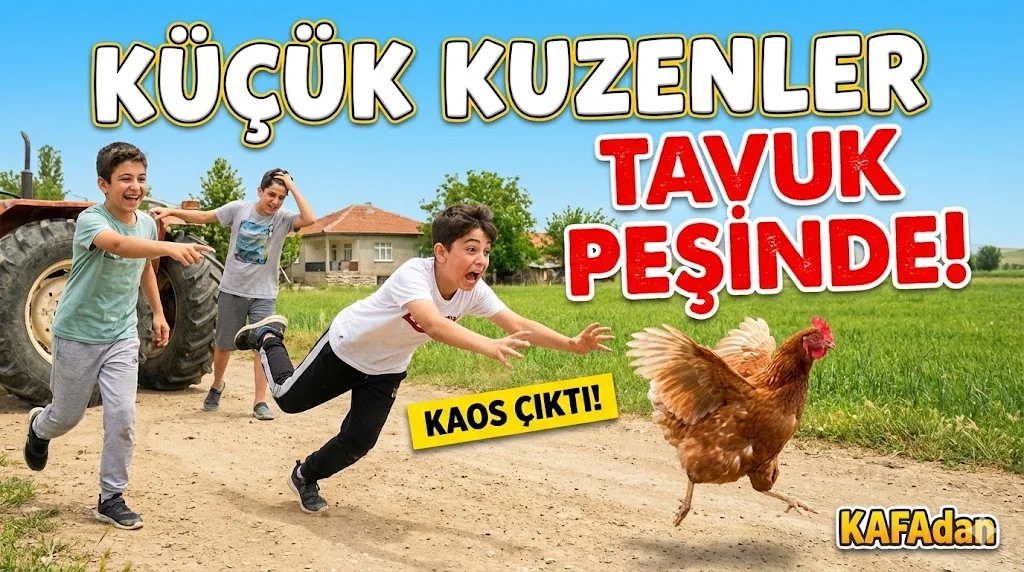 Küçük Kuzenler Tavuk Peşinde! küçük resmi