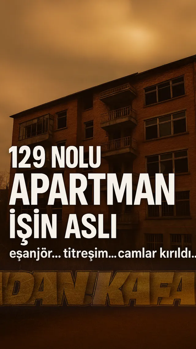 129 No’lu apartman işin aslı: eşanjör, titreşim, camlar kırıldı